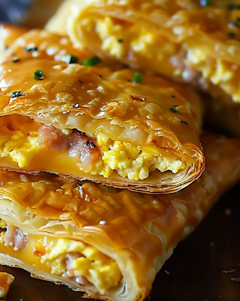 Homemade Breakfast Hot Pockets