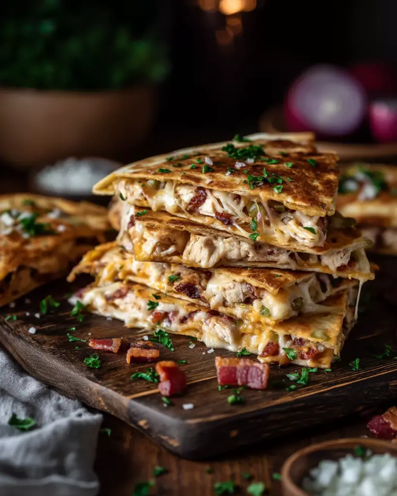 BBQ Bacon Chicken Quesadillas (25-Minutes)