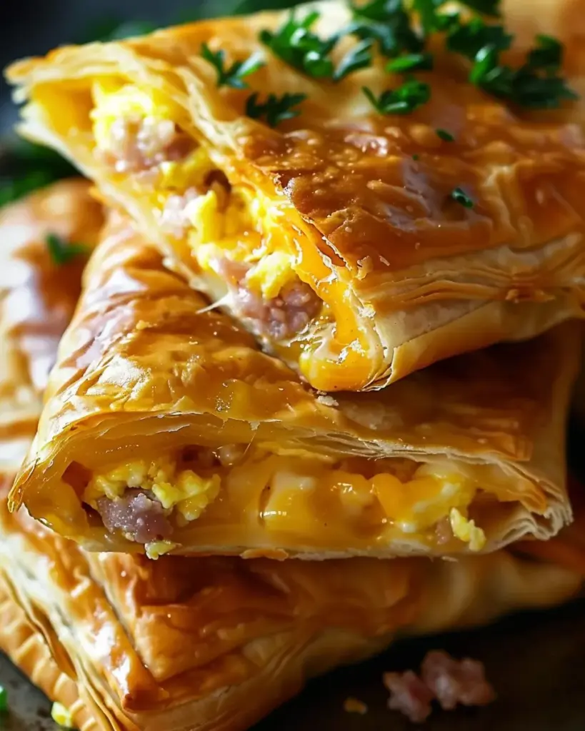 Homemade Breakfast Hot Pockets 3 1 3 2