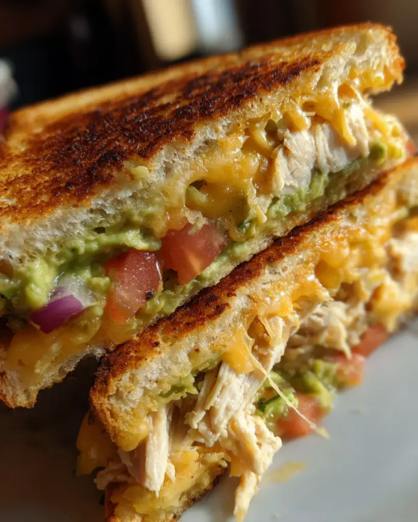Chicken Avocado Melt Sandwich 1 2 1