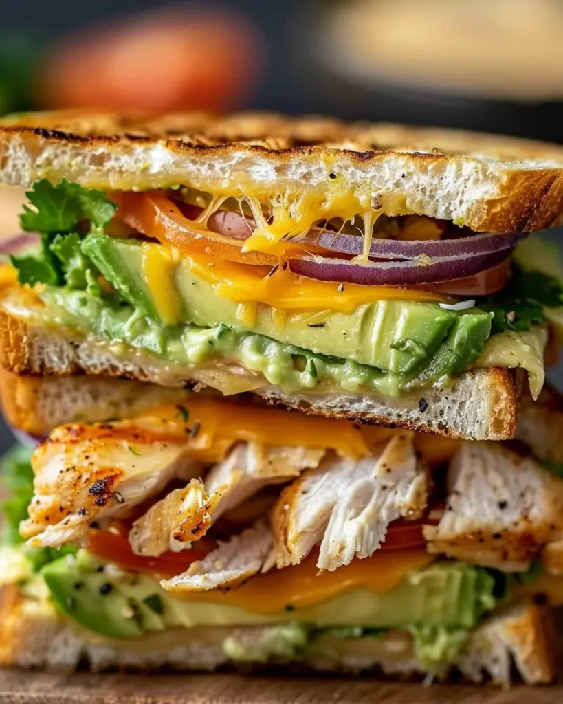 Chicken Avocado Melt Sandwich 2 2 2 1