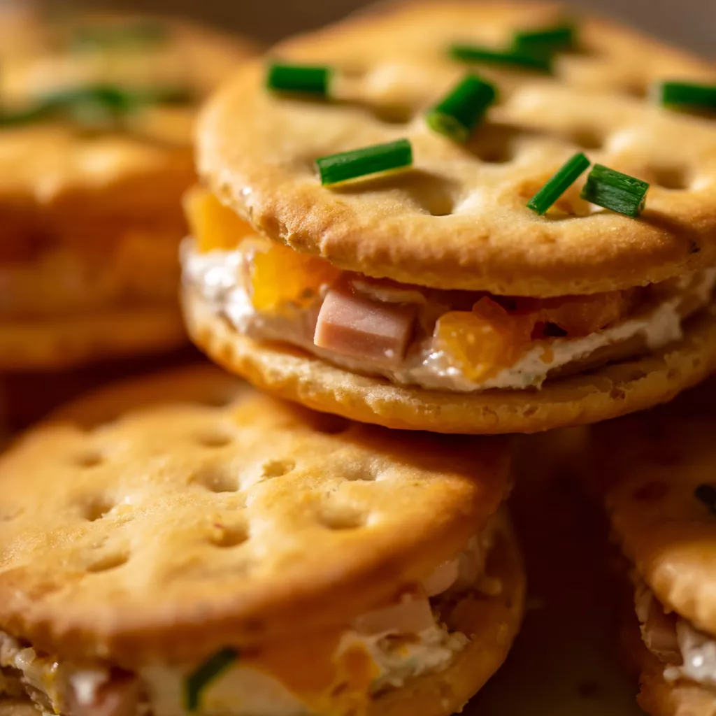 Ritz Cracker Party Sandwiches 2 3 2
