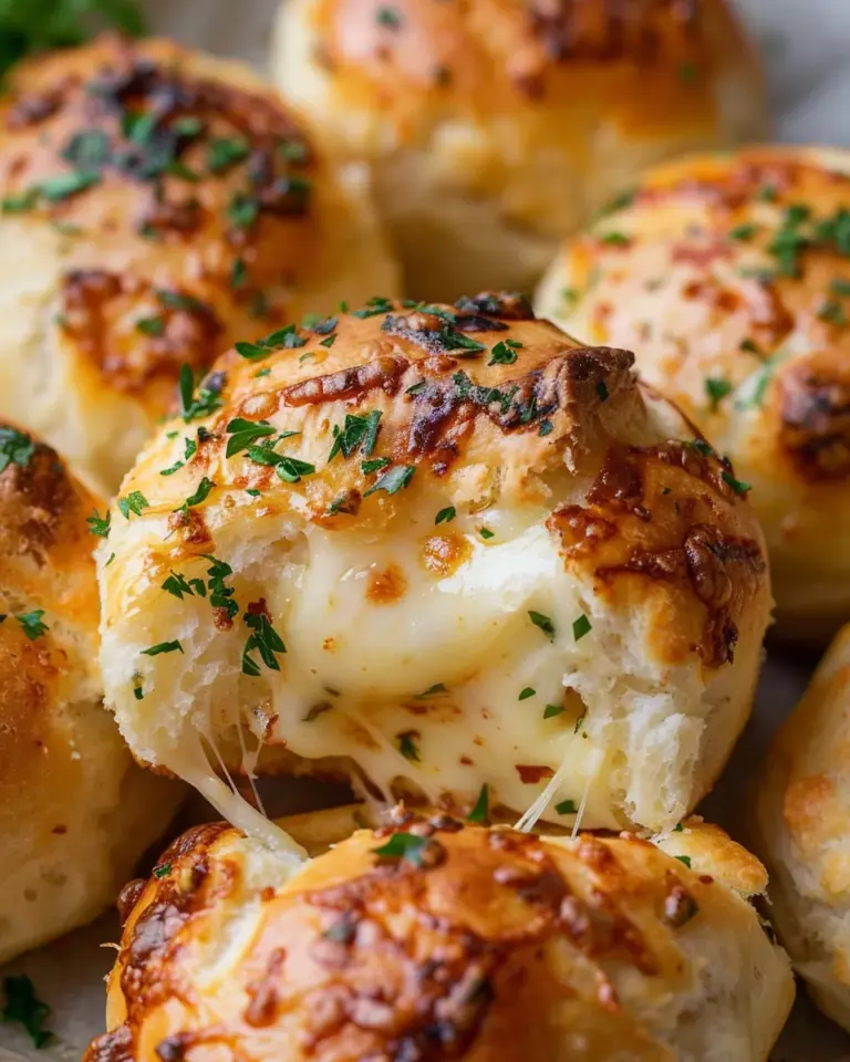 cheesy GARLIC BUTTER BOMBS