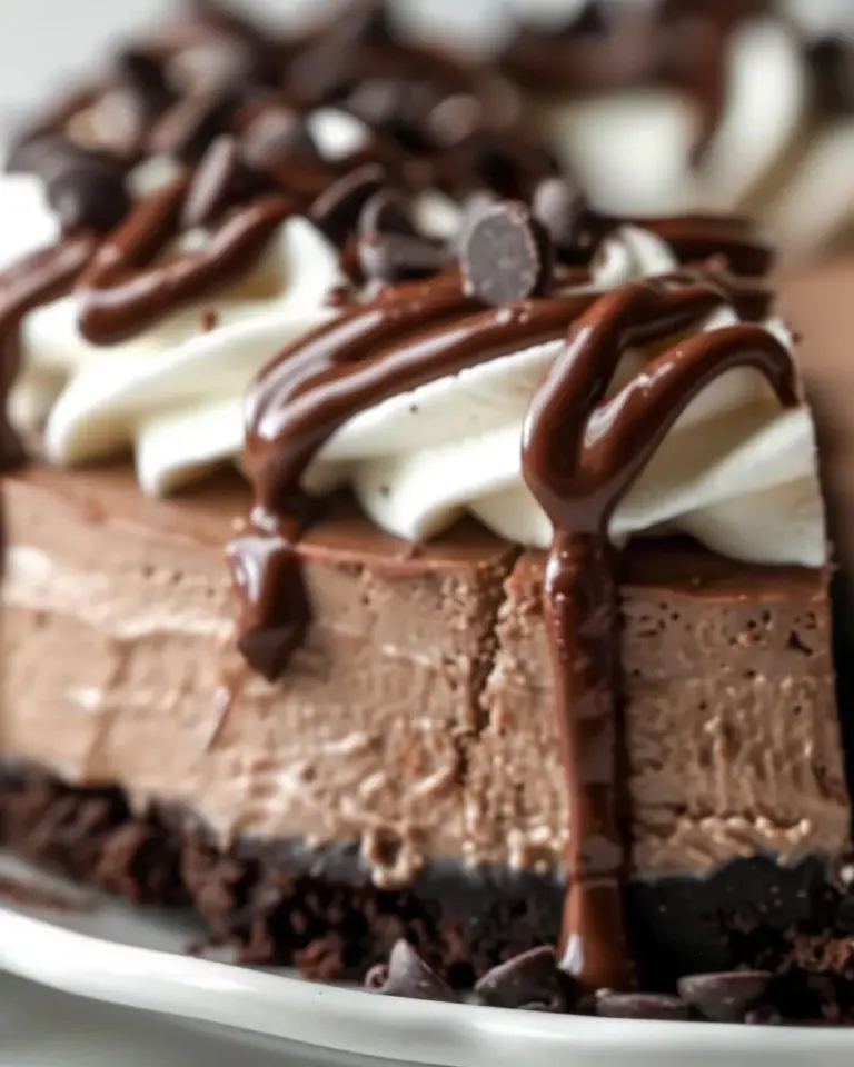 no bake brownie batter cheesecake