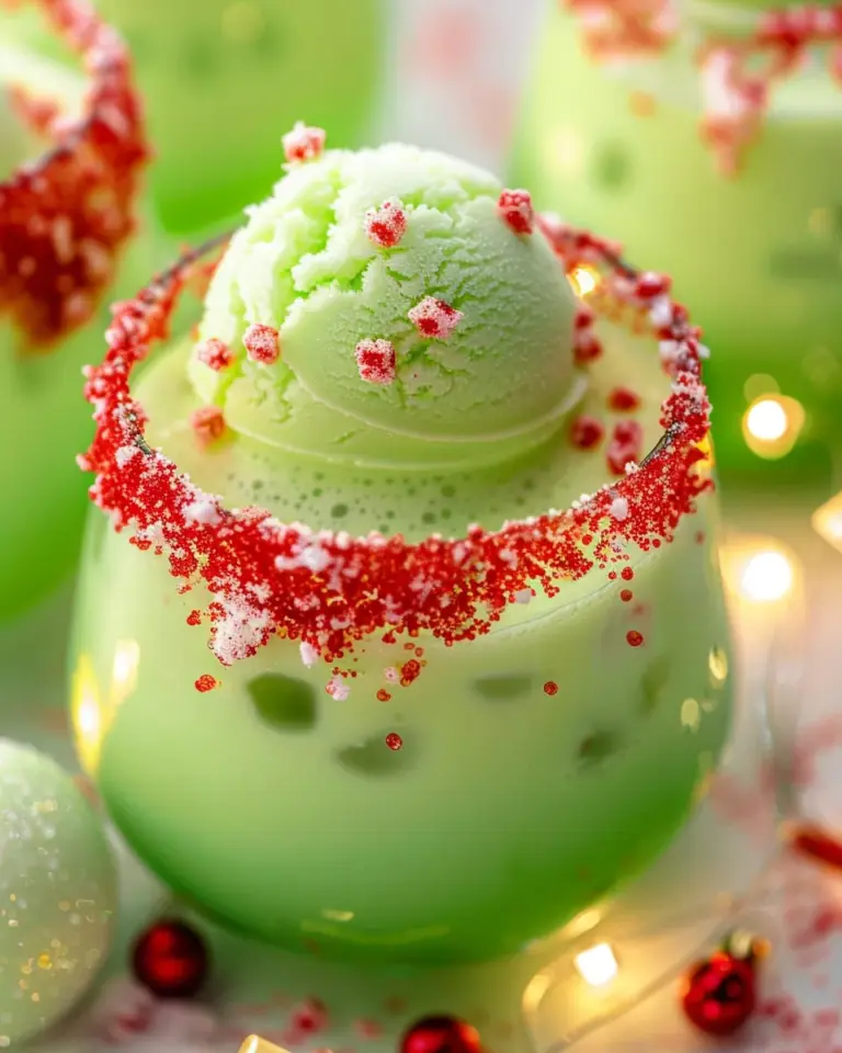 grinch christmas punch