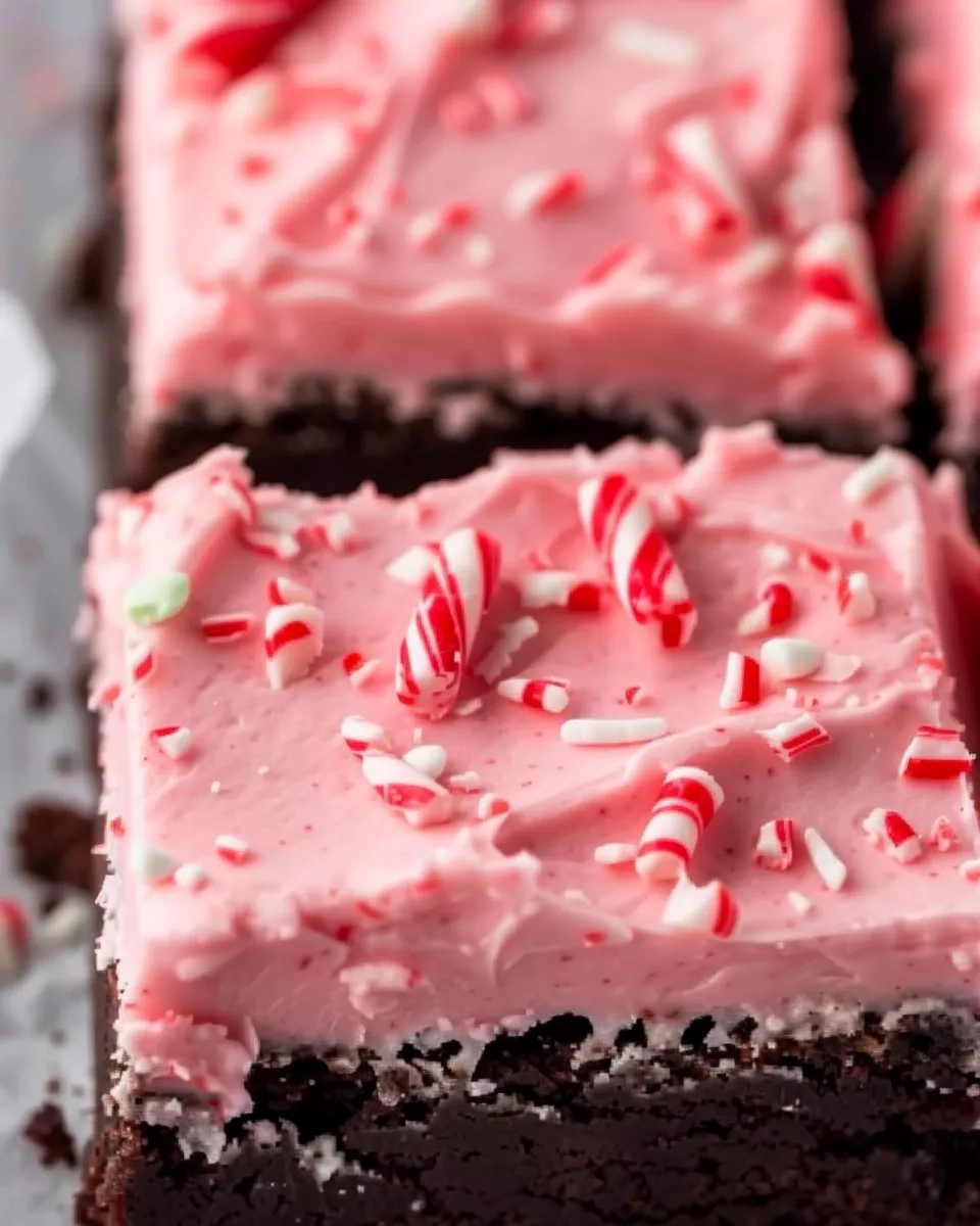 Peppermint Brownies