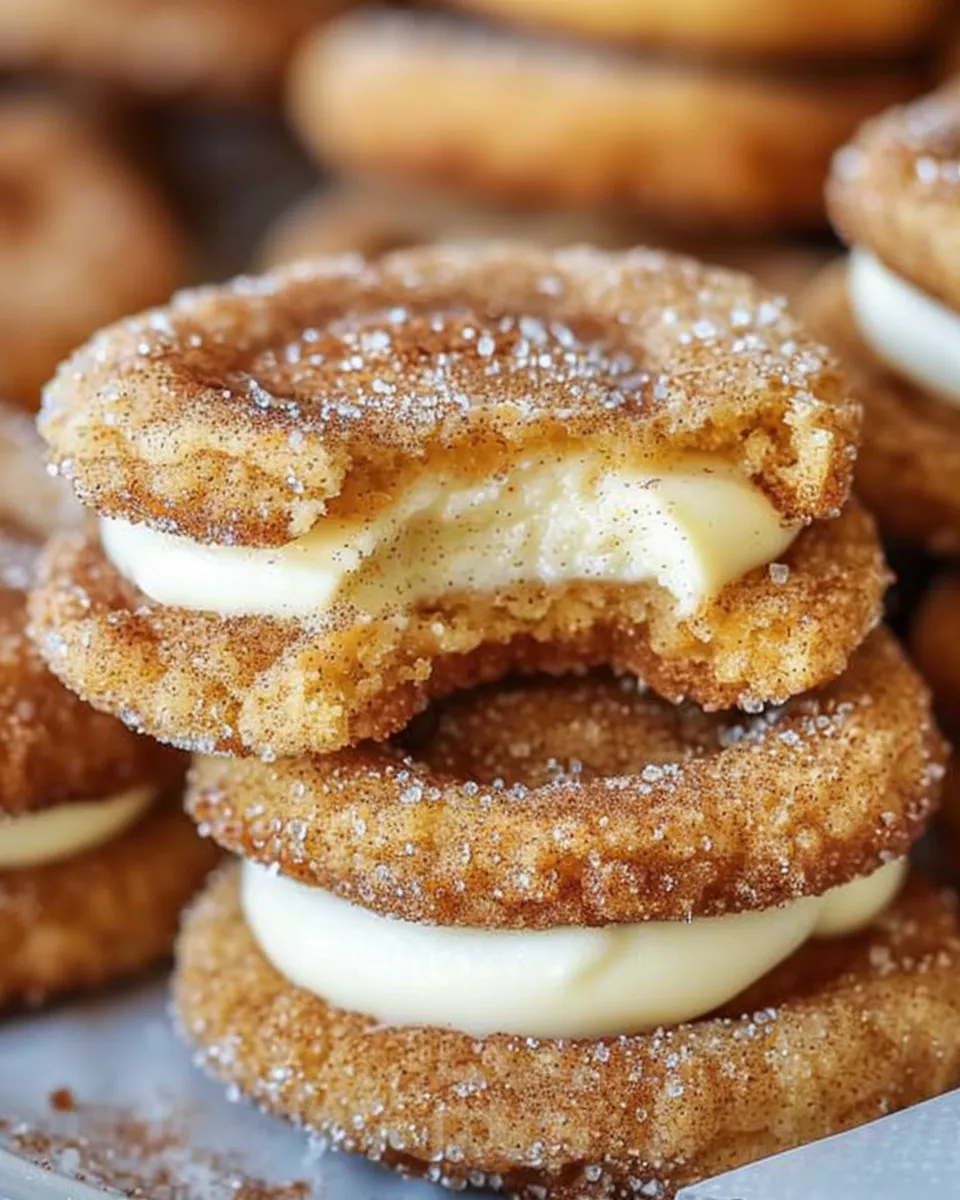 churro cheesecake cookies