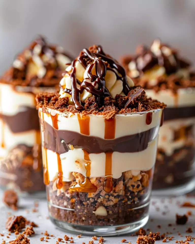 Loaded Brownie Cheesecake Cups