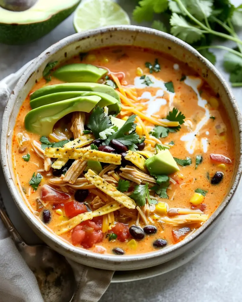 Creamy Chicken Enchilada Soup 1 A 1 37
