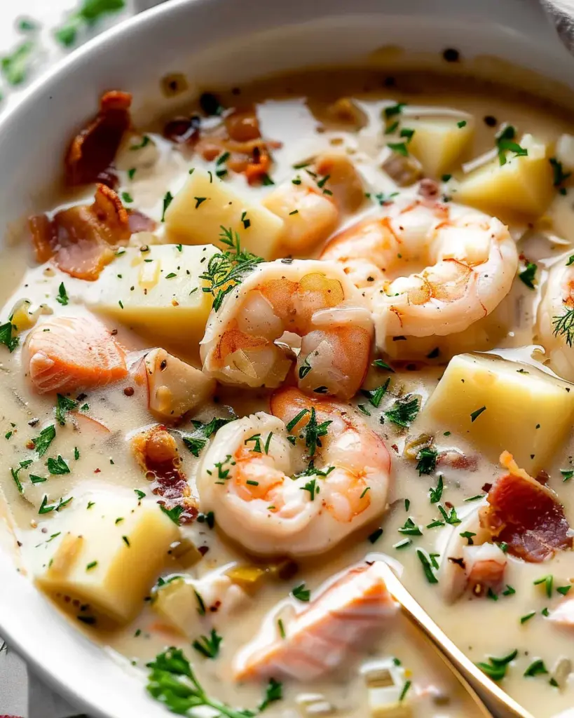 The Best Creamy Seafood Chowder 3 A 1 42