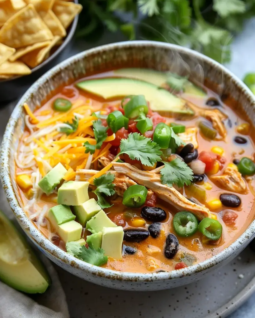 Creamy Chicken Enchilada Soup 2 A 2 4
