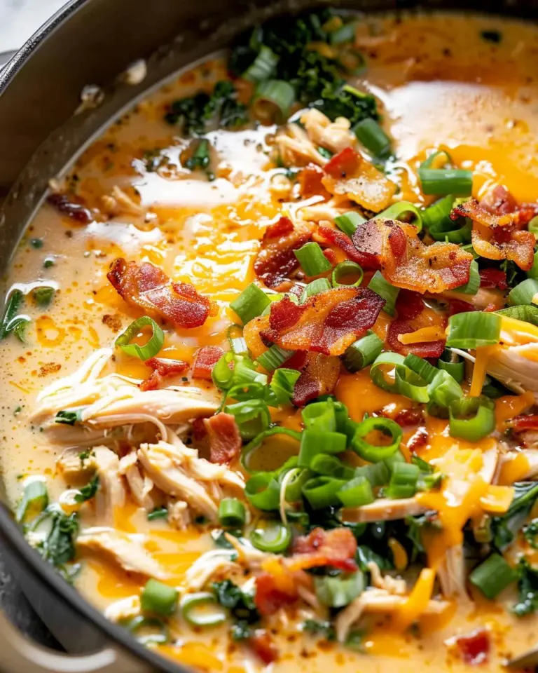 SLOW COOKER CRACK CHICKEN SOUP