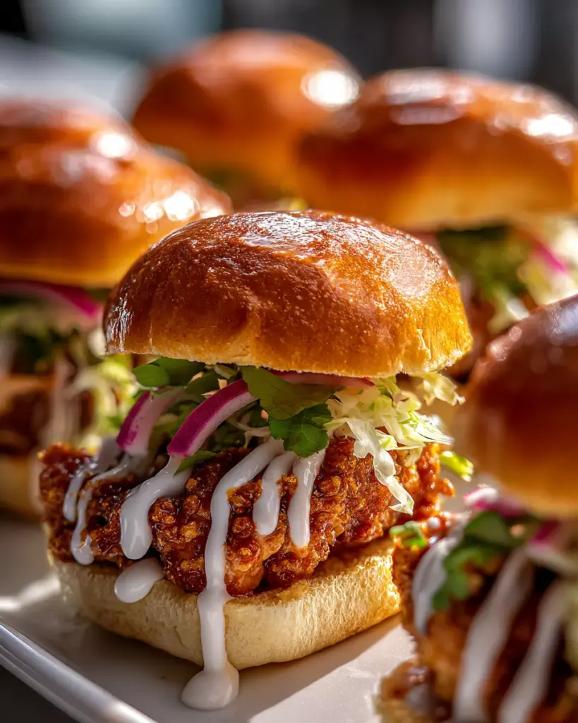 Bang Bang Chicken Sliders Recipe