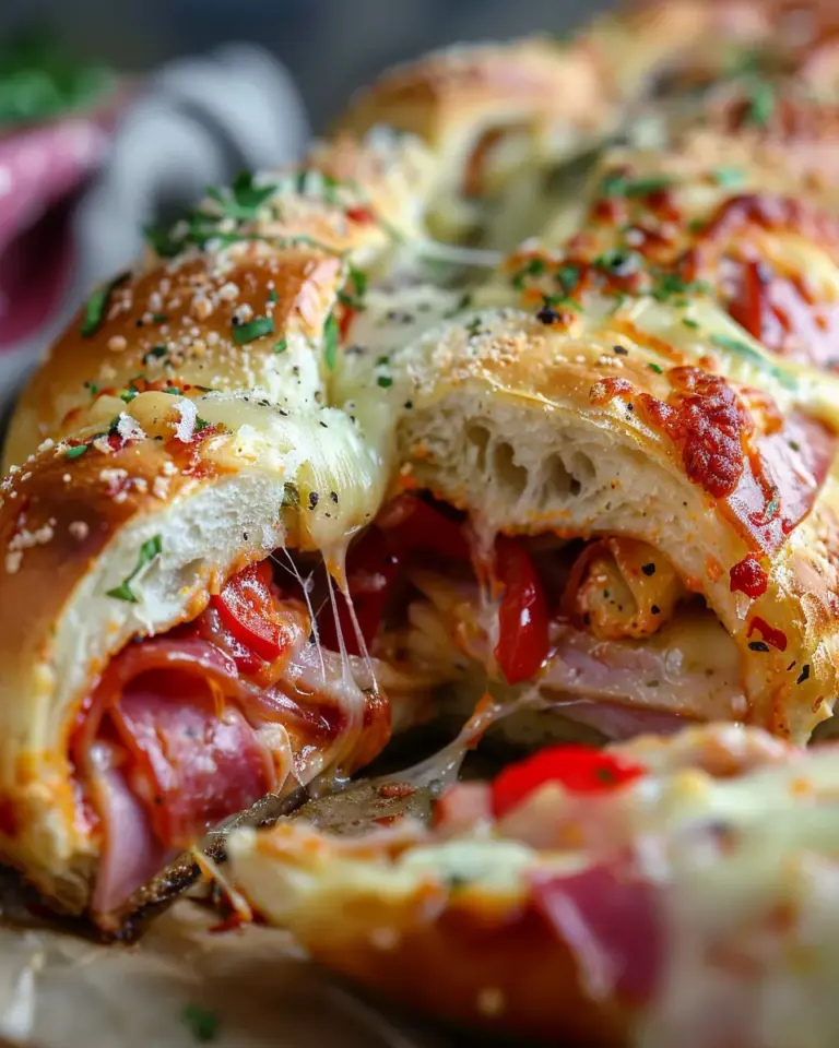 Italian Crescent Roll Sandwich Bake – Easy Party Favorite