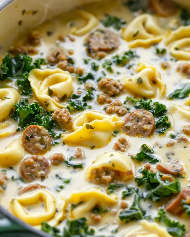 Sausage Tortellini Soup