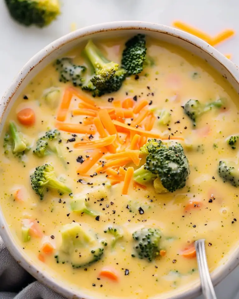 Broccoli Cheddar Soup Recipe