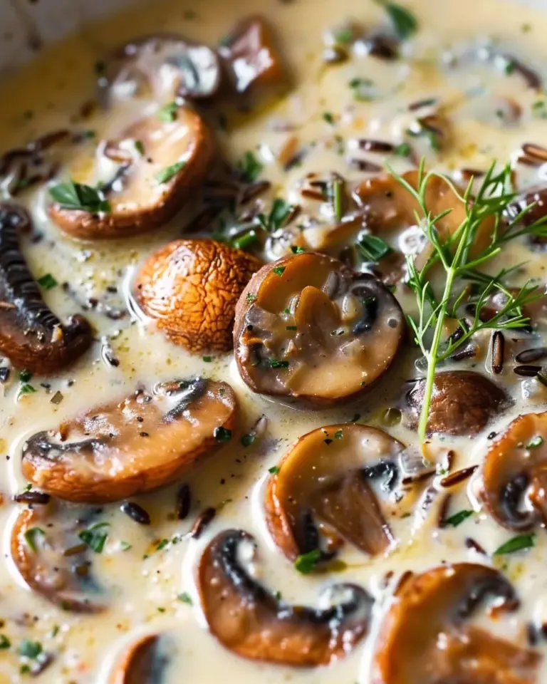 Wild Rice Mushroom Soup