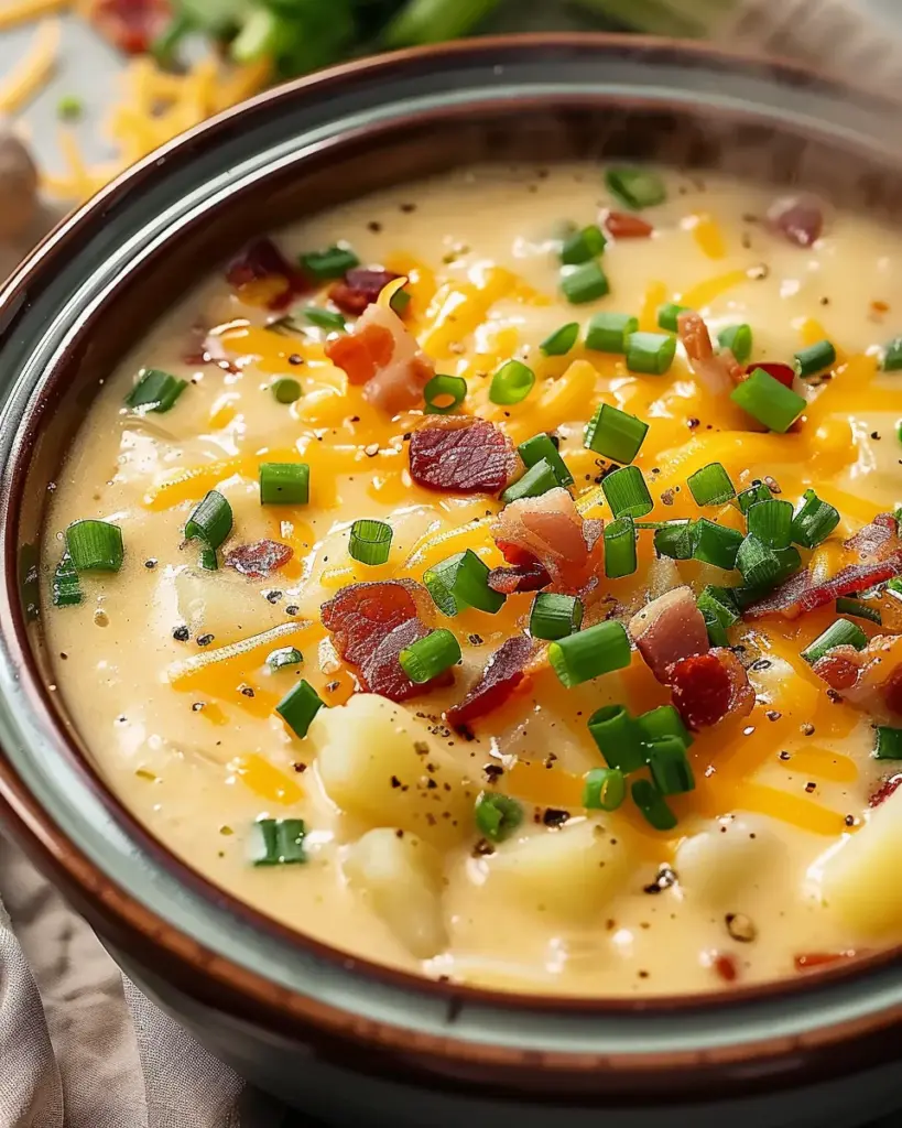 Crock Pot Crack Potato Soup