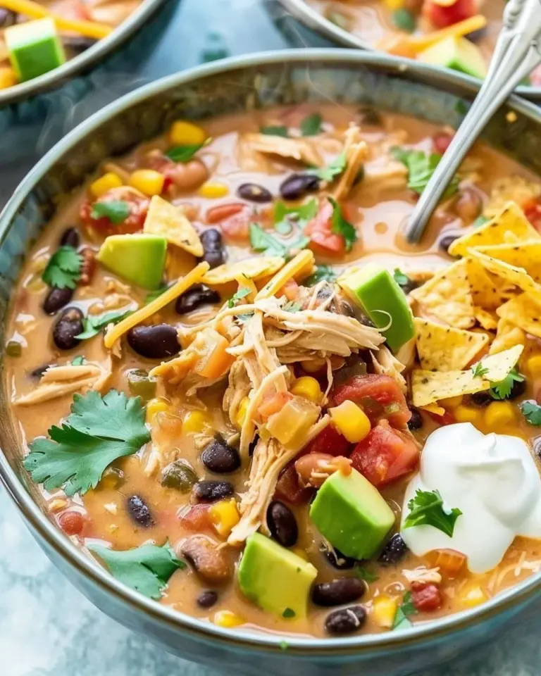 easy Chicken Taco Soup
