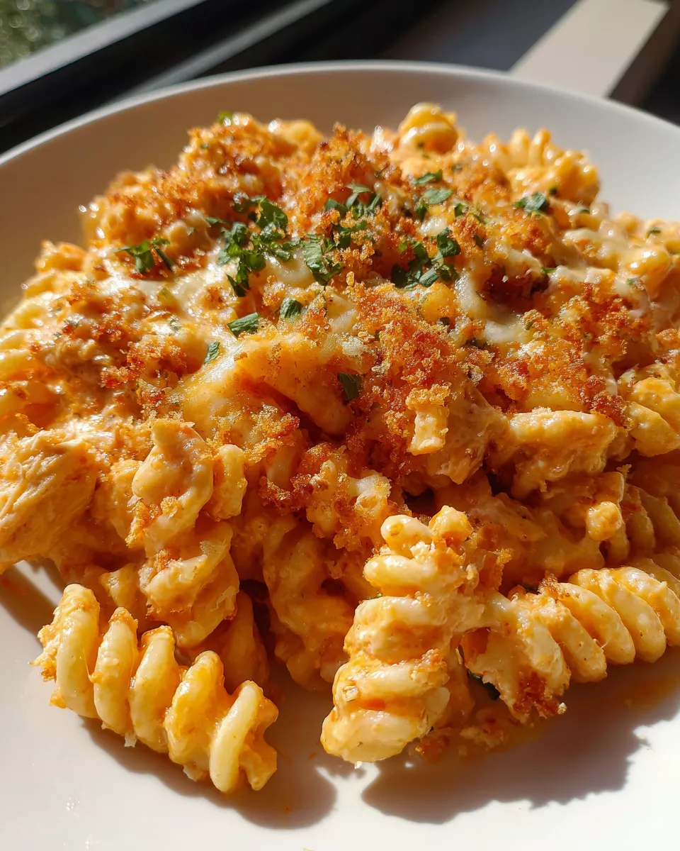 Irresistible Buffalo Chicken Mac and Cheese Recipe
