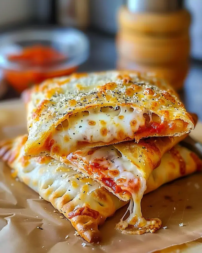 Cheesy Pizza Pockets