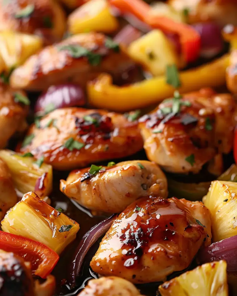 Hawaiian Chicken Sheet Pan Dinner 2 b 1 6