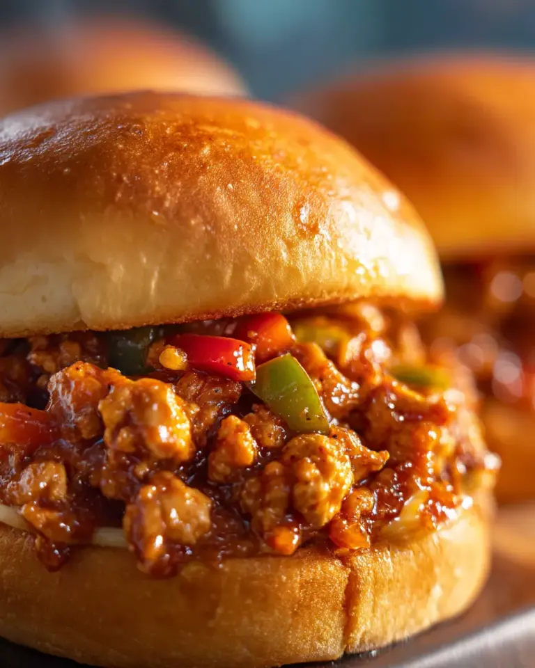 Cajun Chicken Sloppy Joes