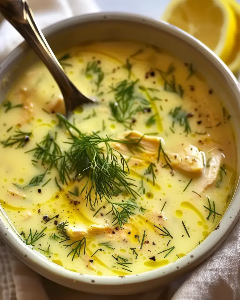 Avgolemono Soup: Greek Healing Lemon Soup