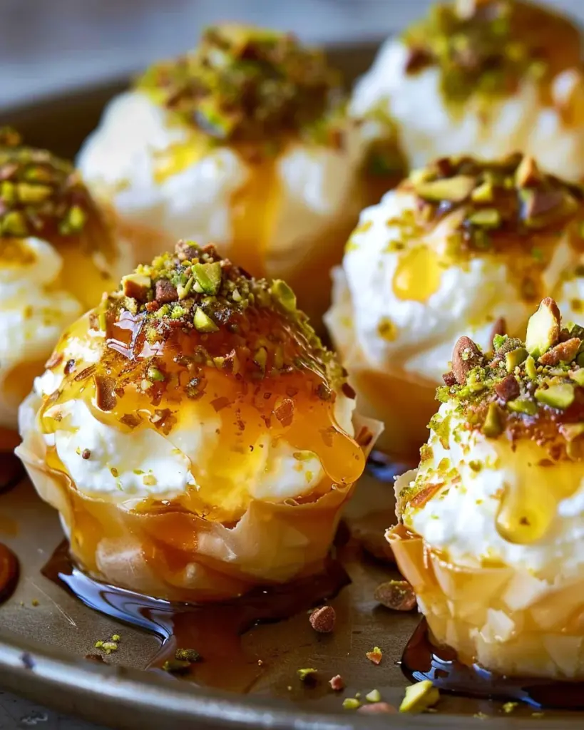 Ricotta Pistachio Honey Bites 1 e 2