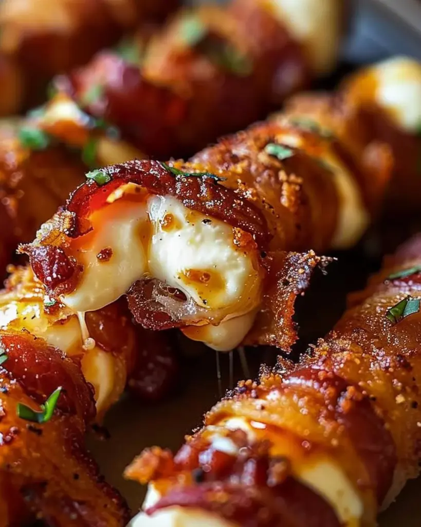 Nashville Hot Mozzarella Bacon 2 g 2 8
