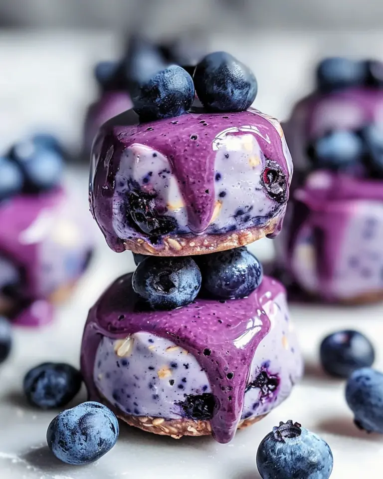 Blueberry Cheesecake Protein Bites – A No-Bake, High-Protein Snack