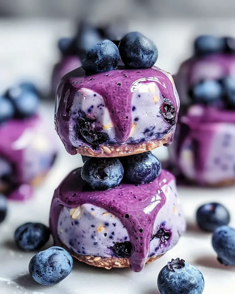 Blueberry Cheesecake Protein Bites – A No-Bake, High-Protein Snack