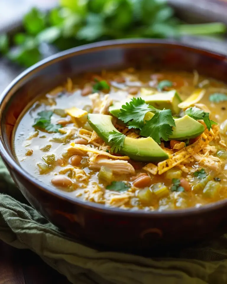 Green Enchilada Chicken Soup Recipe