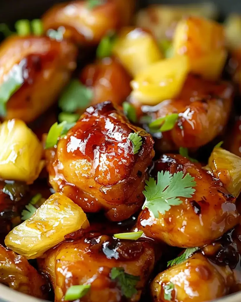 brown sugar pineapple chicken