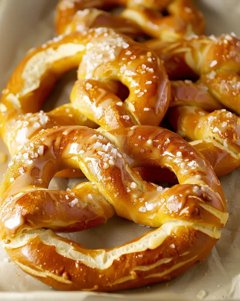 Soft Pretzel Recipe (Annies Pretzels Copycat)