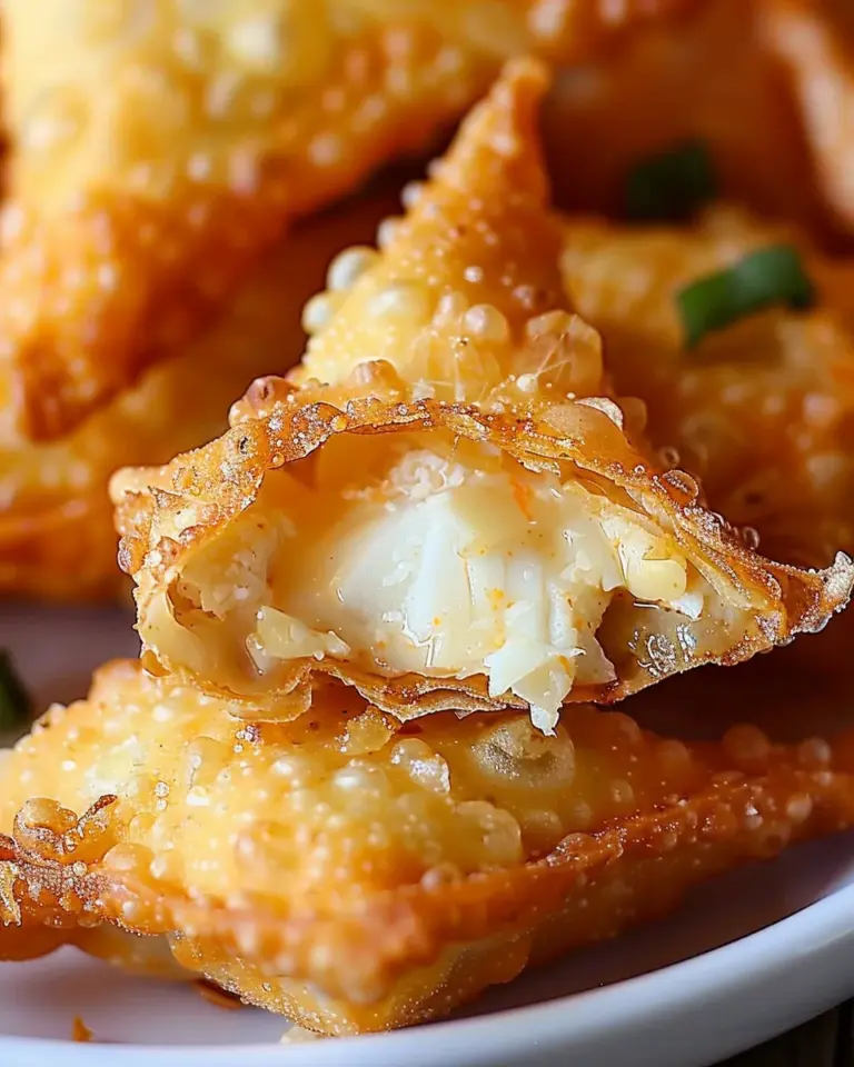 Crab Rangoon – Crab & Cream Cheese Filled Crispy Wontons
