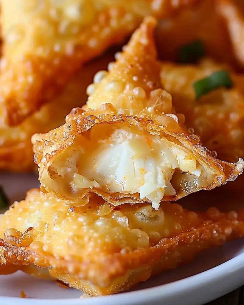 Crab Rangoon – Crab & Cream Cheese Filled Crispy Wontons