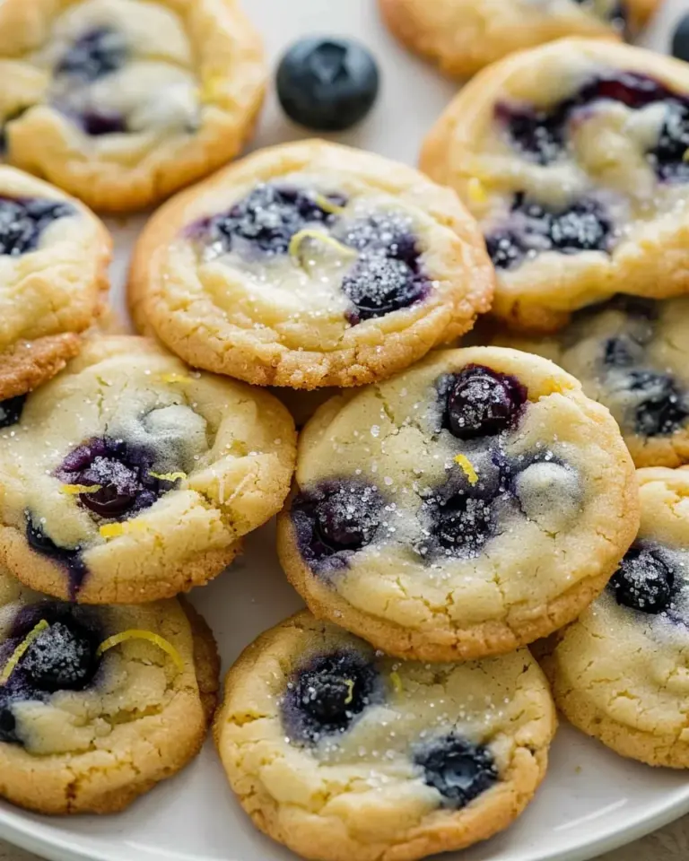 Lemon Blueberry Cookies Recipe