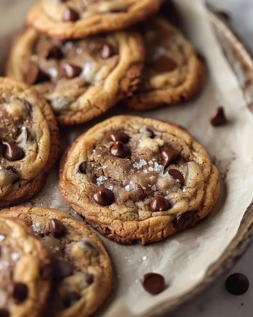 Soft and Chewy Banana Chocolate Chip Cookies