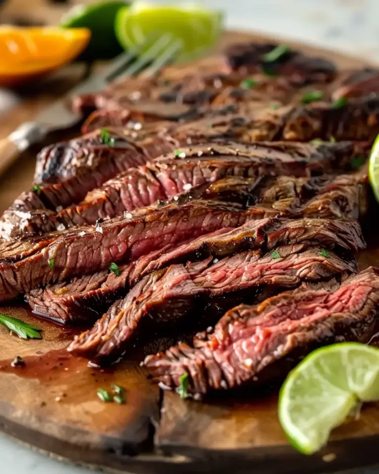 Zesty Skirt Steak Marinade with Orange Juice