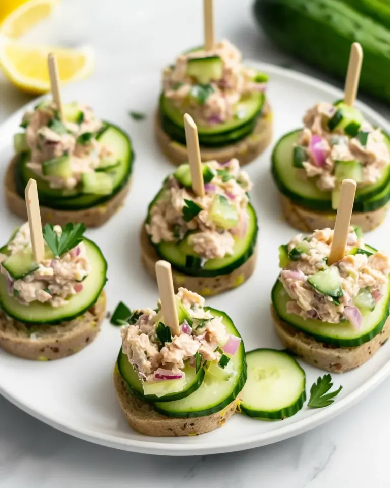 The Best Healthy Cucumber Tuna Sandwich Recipe