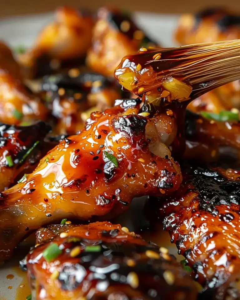 Sticky Pineapple-Teriyaki Chicken Wings in 3 Steps
