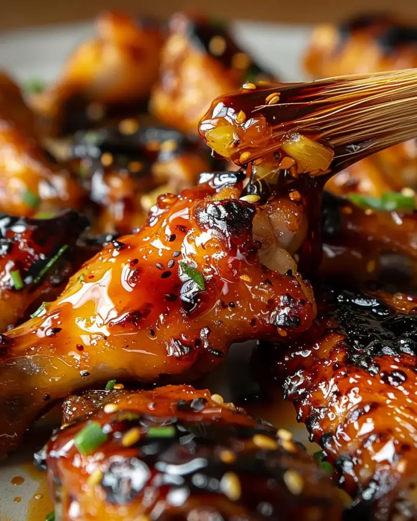 Sticky Pineapple-Teriyaki Chicken Wings in 3 Steps