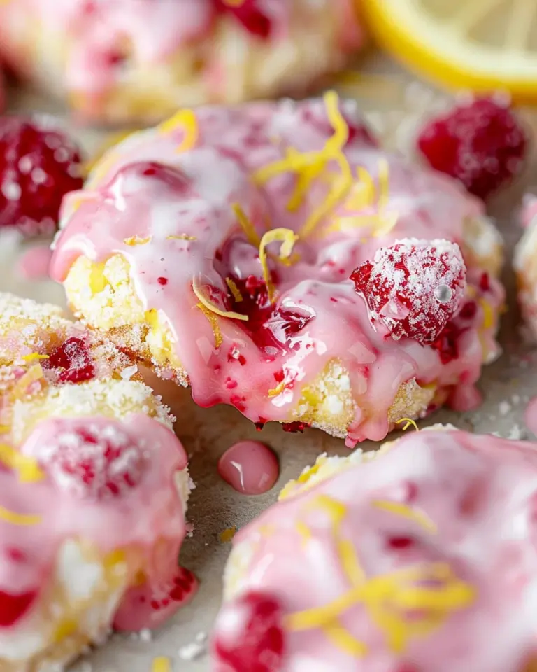 Lemon Raspberry Cookies