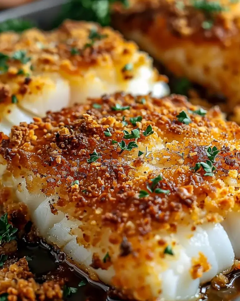 Crispy Air Fryer Parmesan Crusted Cod