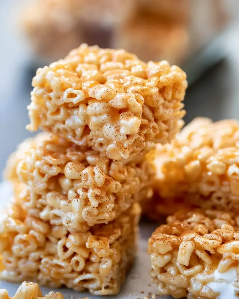 Churro Rice Krispie Treats