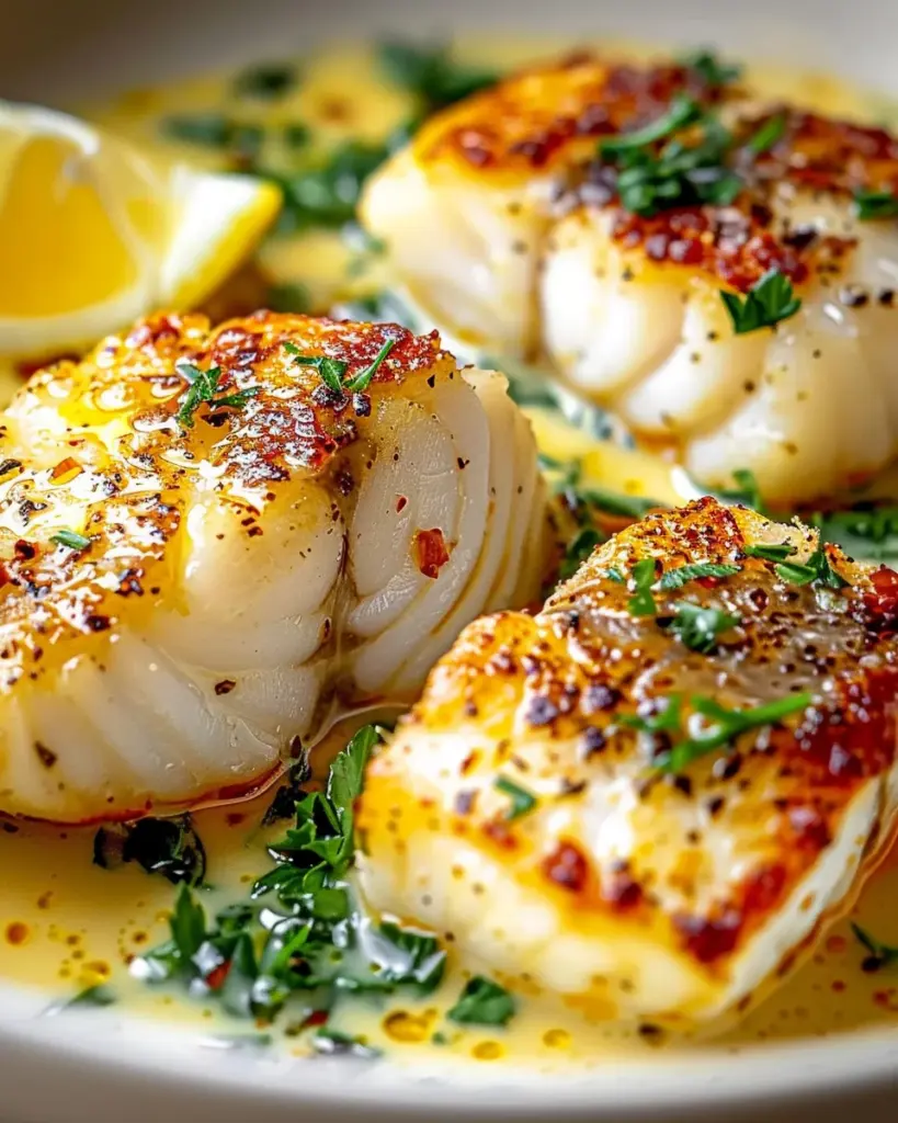 Pan-Seared Cod with Garlic Cream Sauce: An Amazing Ultimate Recipe