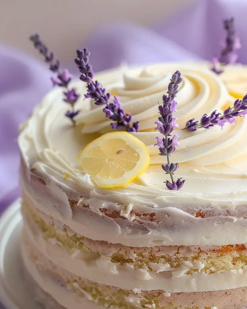 Lemon Lavender Cake