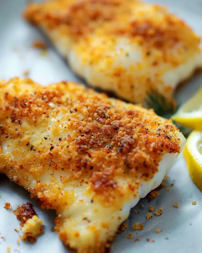 Parmesan Crusted Cod