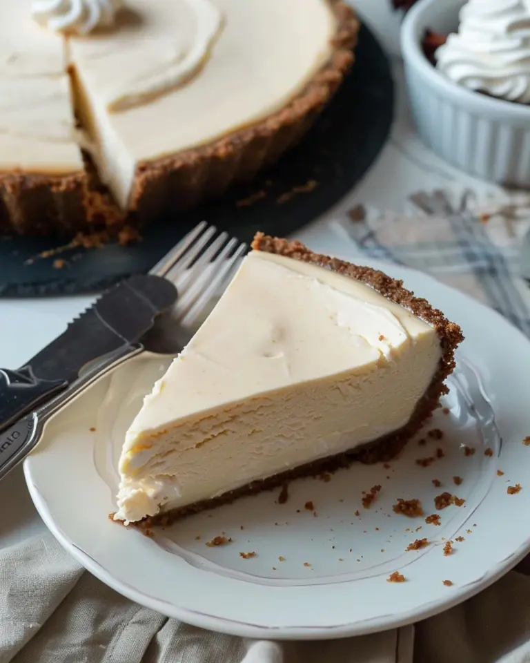 Philadelphia Eggnog Cheesecake with Gingersnap Crust